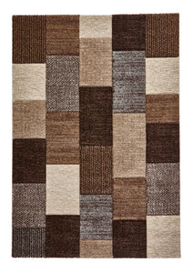 Brooklyn 21830 Beige/Grey - The Rug Quarter