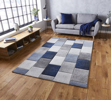 Load image into Gallery viewer, Brooklyn 21830 Grey/Blue - The Rug Quarter