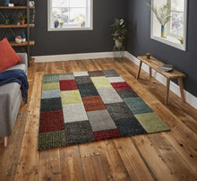 Load image into Gallery viewer, Brooklyn 21830 Grey/Multicoloured - The Rug Quarter