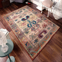 Load image into Gallery viewer, Gabbeh 50 C Beige/Multicoloured - The Rug Quarter