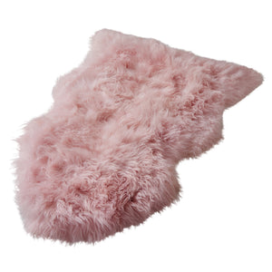 Blush Pink Sheepskin Rug XXL - The Rug Quarter