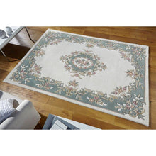 Load image into Gallery viewer, Royal Cream Green - The Rug Quarter