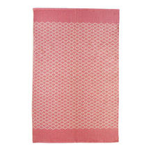 Load image into Gallery viewer, Hug Rug Woven Trellis Coral Pink